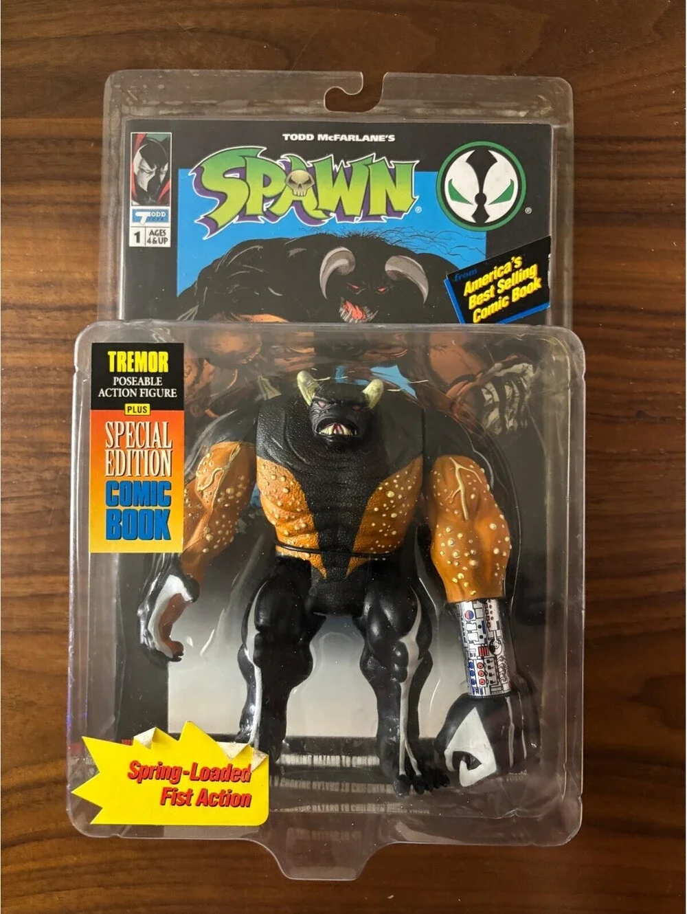 Todd McFarlane's Spawn Tremor Action Figure Series 1 Comic Special Edition 1994